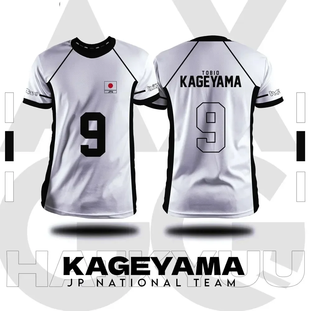 Haikyuu Fukurodani Cartoon Anime Cosplay Men Jersey Summer Short Sleeve Children Unisex Tee Tops Fashion Women Oversized T-shirt