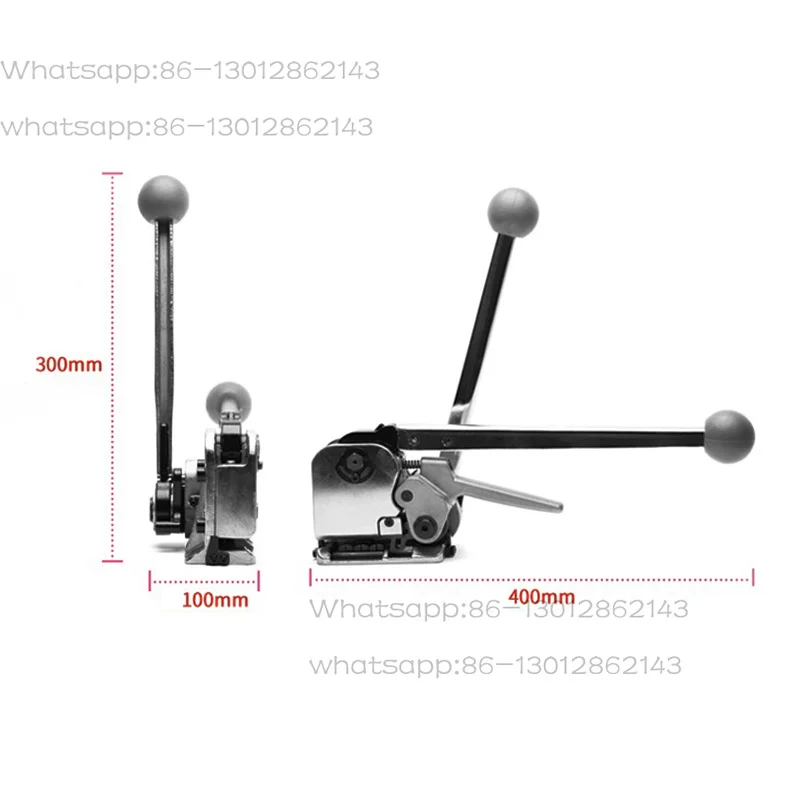 GD35 Steel belt packing tool buckle-free manual combination tool steel belt packing machine packing and binding tensioner