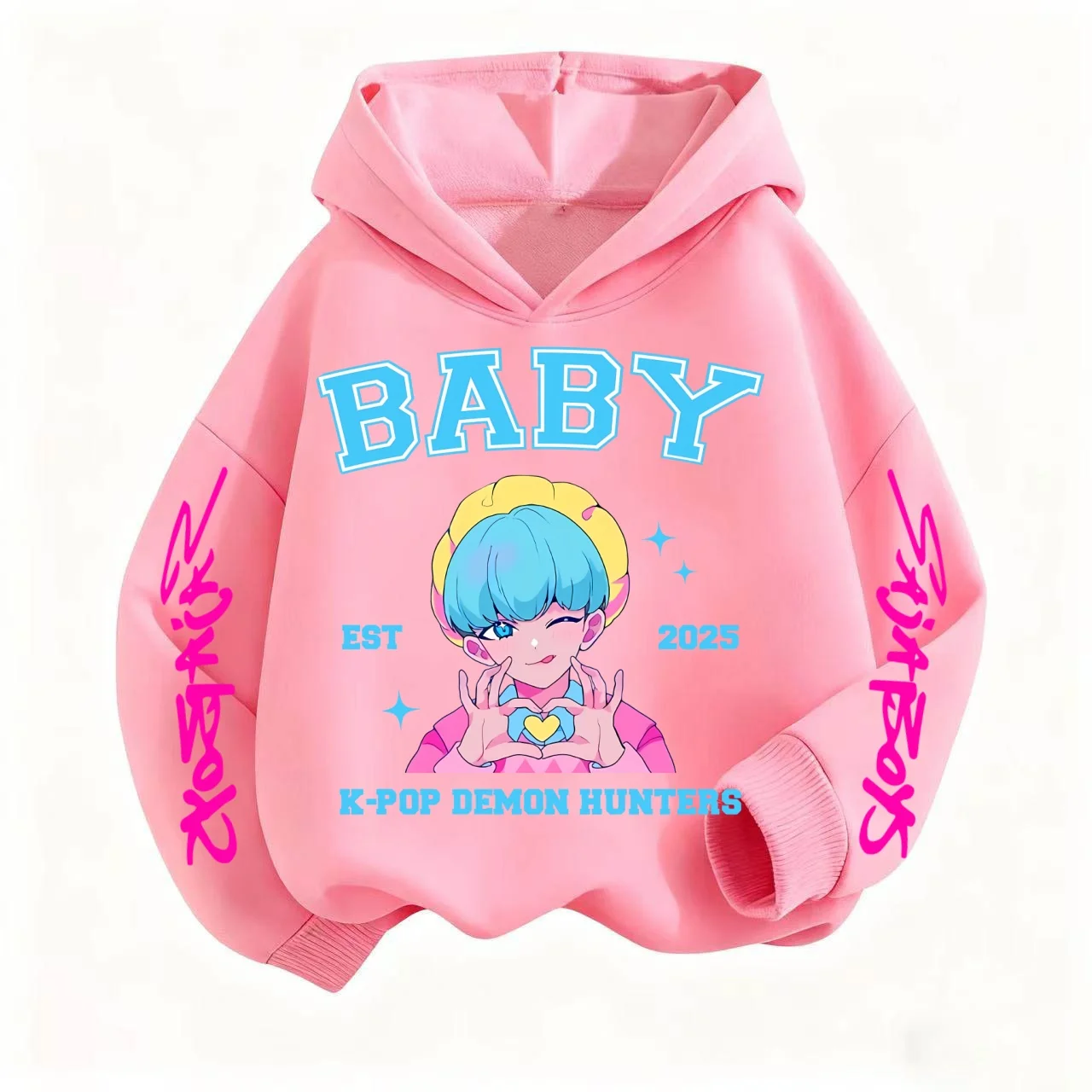 

Celebrate Spooky Season in K-POP Style! Demon Hunters Cartoon Hoodie: The Comfy, Cute & Global Best-Selling Kids' Sweatshirt