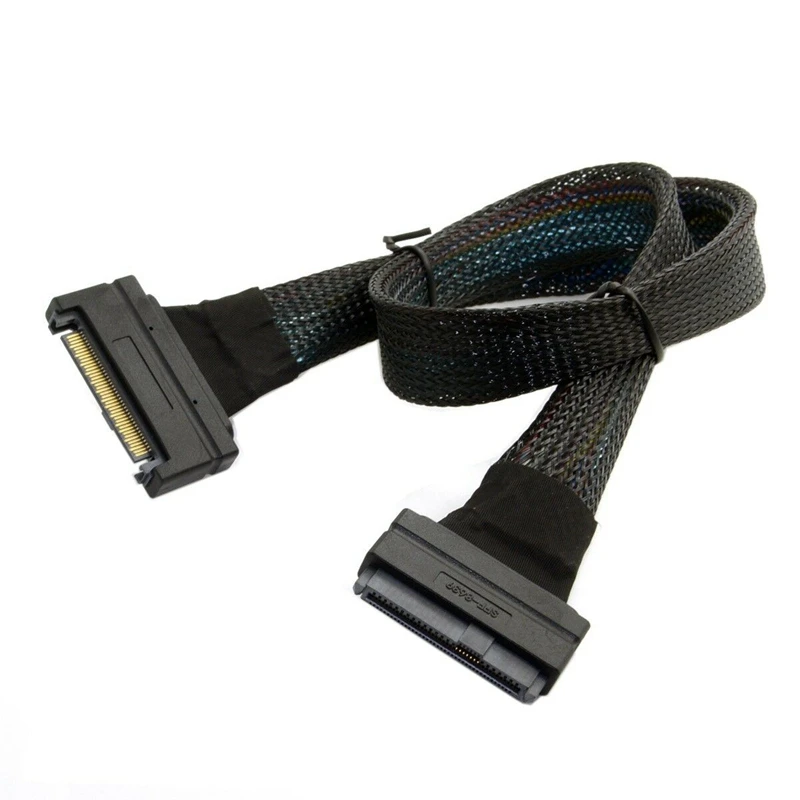 

0Z-U2 SFF-8639 NVME Pcie SSD Cable Male To Female Extension Cable 50Cm MINI SAS 68Pin Server Power Cable For 750 U.2 SSD