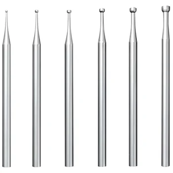 6 Stuks Ronde Beker Burr - 3/32Inch Schacht Sieraden Maken Burs Draad Ronder Bits