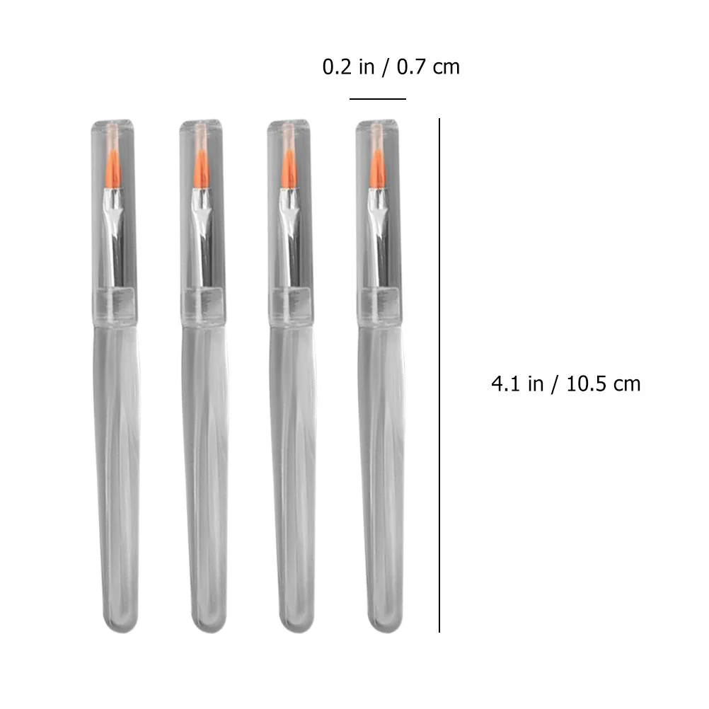 20 pezzi set di pennelli per trucco labbra strumenti applicatori in fibra artificiale per balsamo per labbra rossetto gloss correttore fondotinta resistente ai sbavature