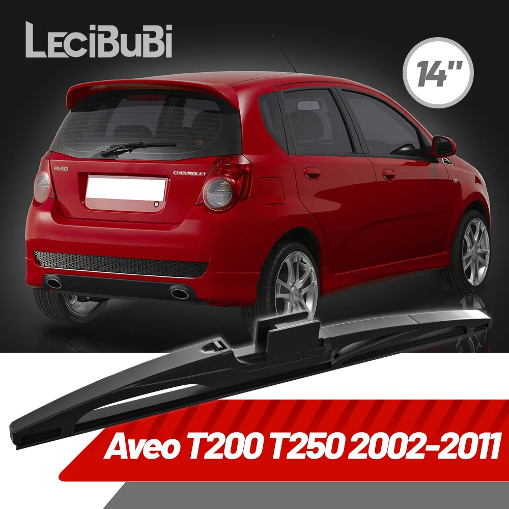 1 Stück Heckwischer 14″ für Chevrolet Aveo T200 T250 2002-2011 Windschutzscheiben-Heckwischerblatt Auto-Zubehör