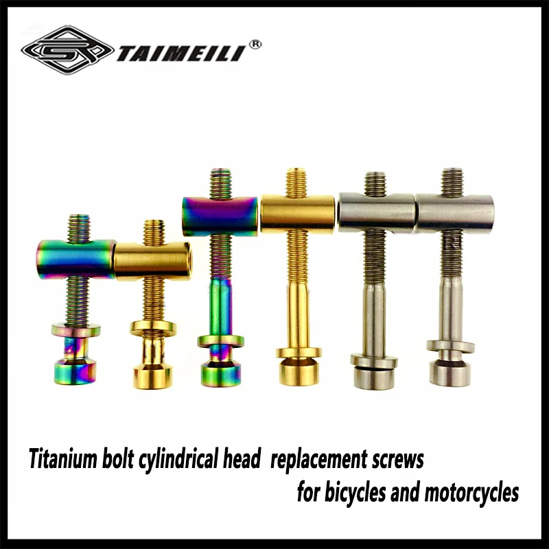 2pcs/ M5X30mm/M5x35/M5X40mm seat backseat bolt Thomson seat bolt titanium alloy material GR5