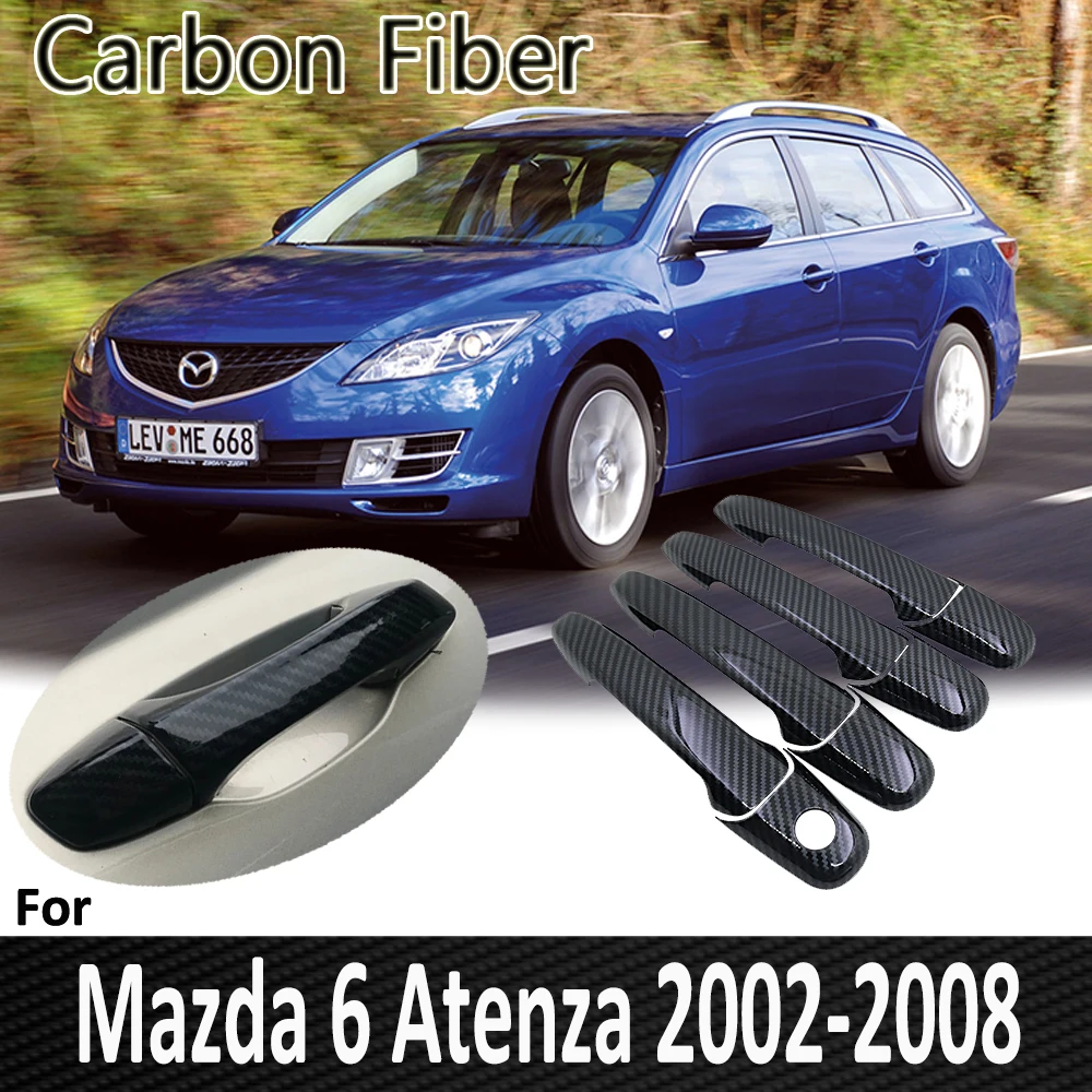 

Pop for Mazda 6 Mazda6 Atenza Wago 2002 2003 2004 2005 2006 2007 2008 Door Handle Cover Sticker Car Accessories