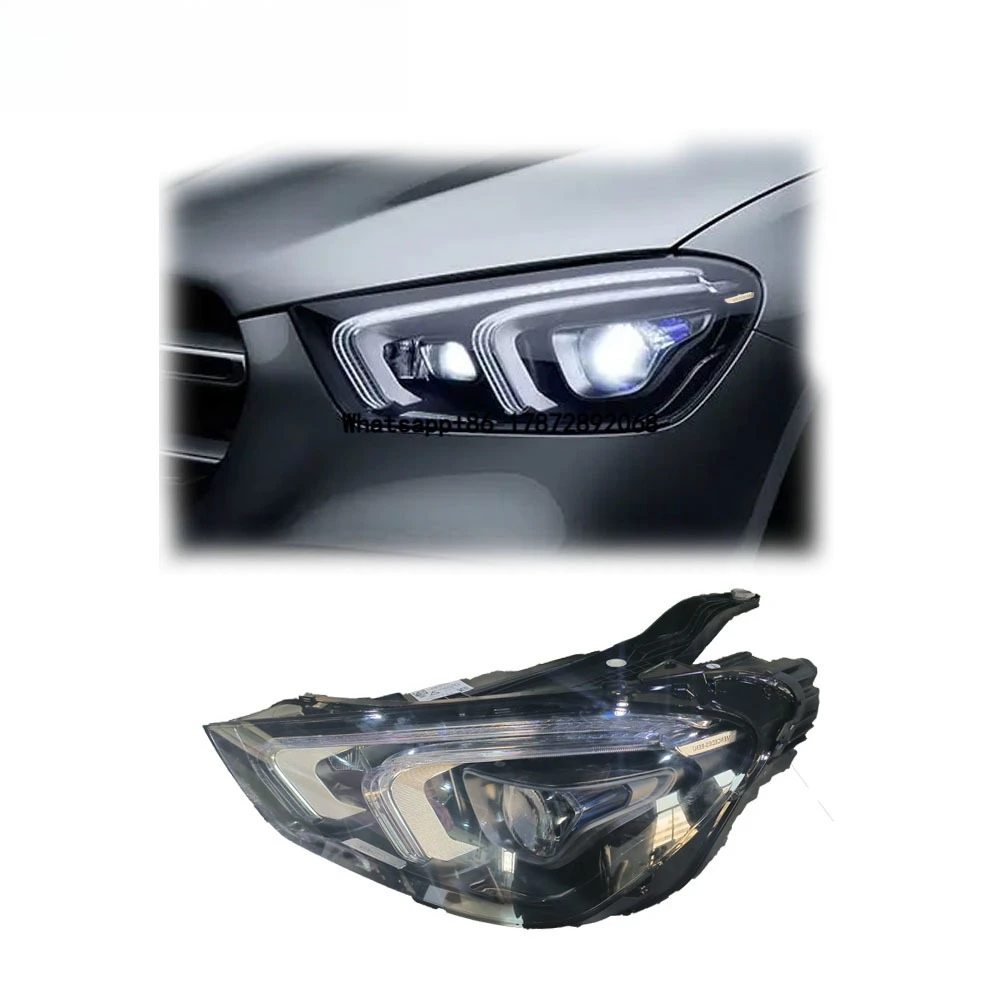 Multi-Beam LED Headlight Assembly with Blue Light, Top Configuration