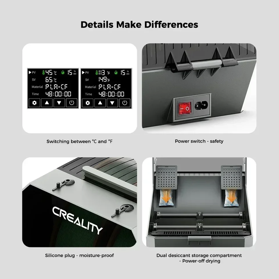 Creality公式 Space Pi フィラメント乾燥機 Plus 3Dプリンター