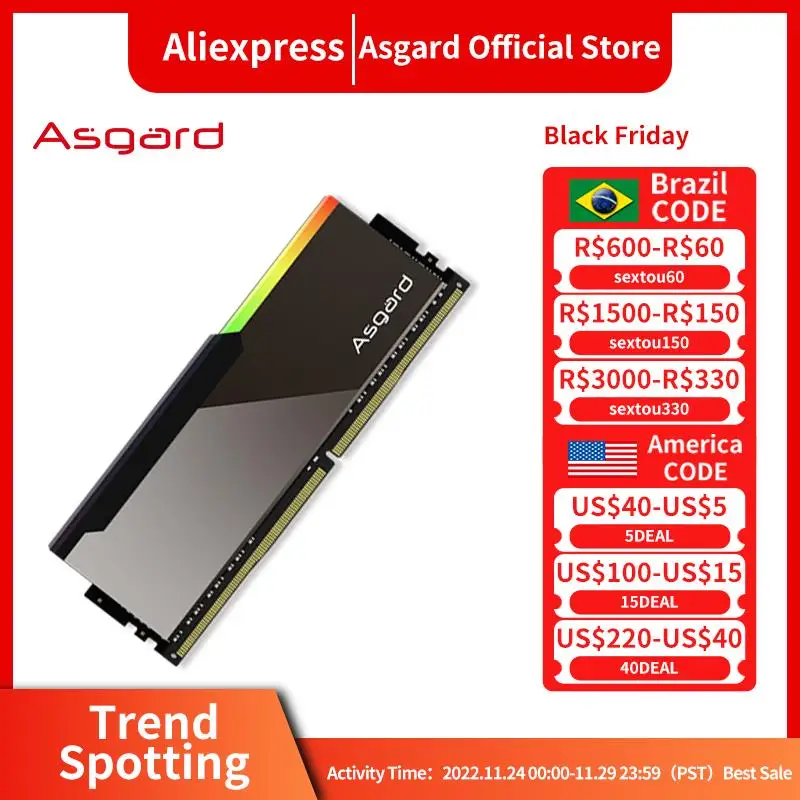 New Asgard Specially Selected B-die ddr4 ram 8GBx2 3600MHz 4000MHz V3 Series Memoria Ram DDR4 CL14 CL16 Memory Mirror Design