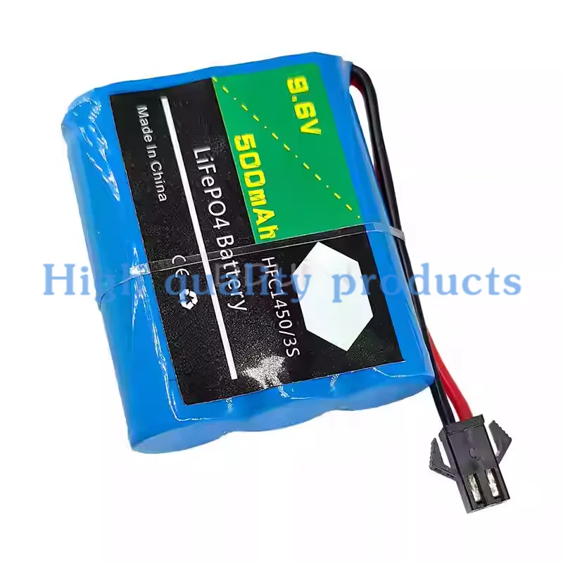 

9.6V 3S 500mAh LiFePO4 Battery SM2P Rev plug for RC Buggy Car Truck SpeedBoat