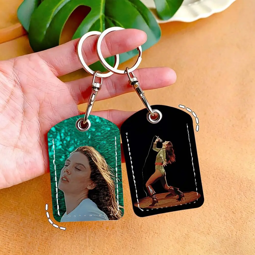 Band  W-Wolf A-Alice Card Holder for Home Use Bank Credit Card Protective Sleeve Student ID Key Chain Cover