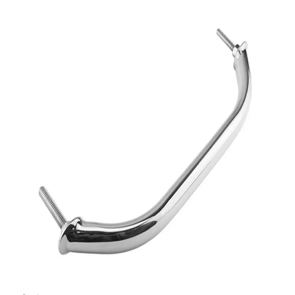 Marine Hardware Stainless Steel 304 Grab Handle Door Handrail Grip Rail Grab Bar Handle with Bolt Boat Yacht Accessories Marine