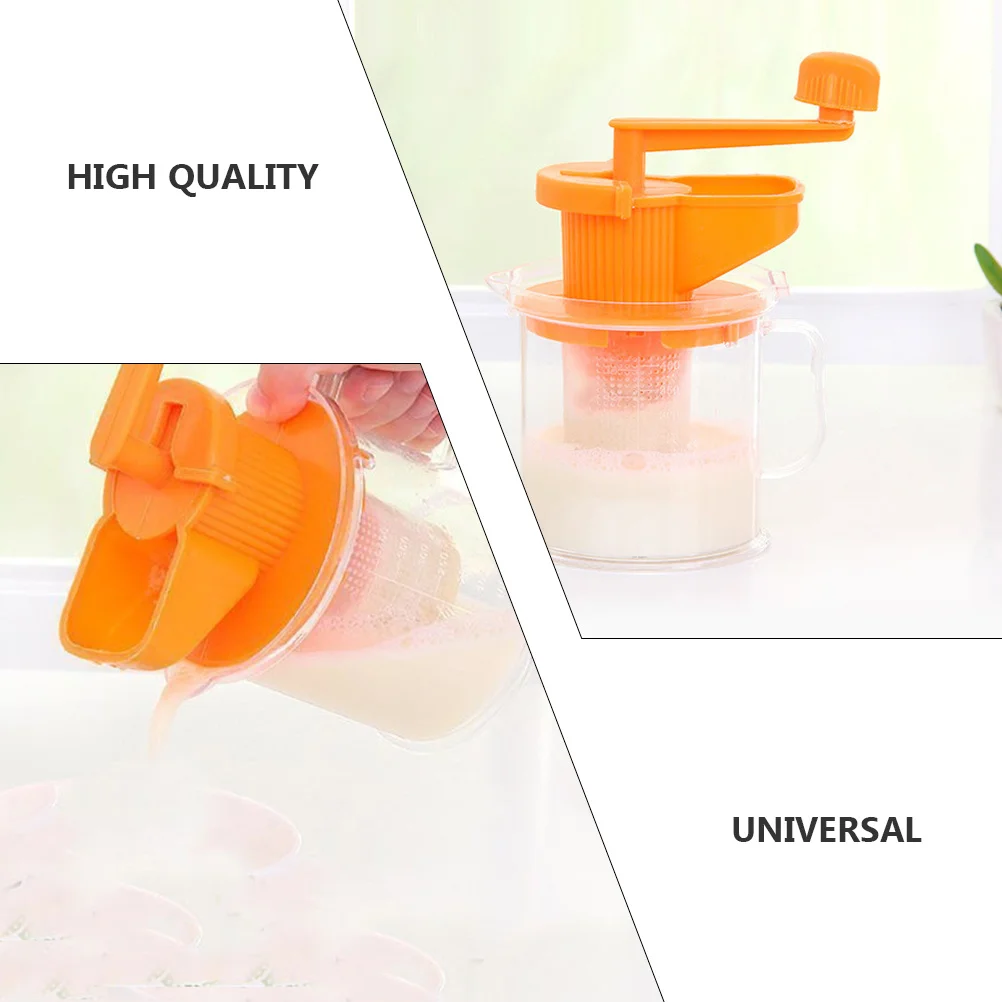 

Набор из 2-х ручных прессов для соевого молока: прочные, легкие, с легкой очисткой, съемная конструкция, для фруктов, бобов и соков