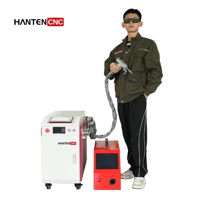 Aluminum Laser Welding Machine Portable Handheld Fiber Laser Welder 1500W for Industrial Welding Fabrication Metal Projects