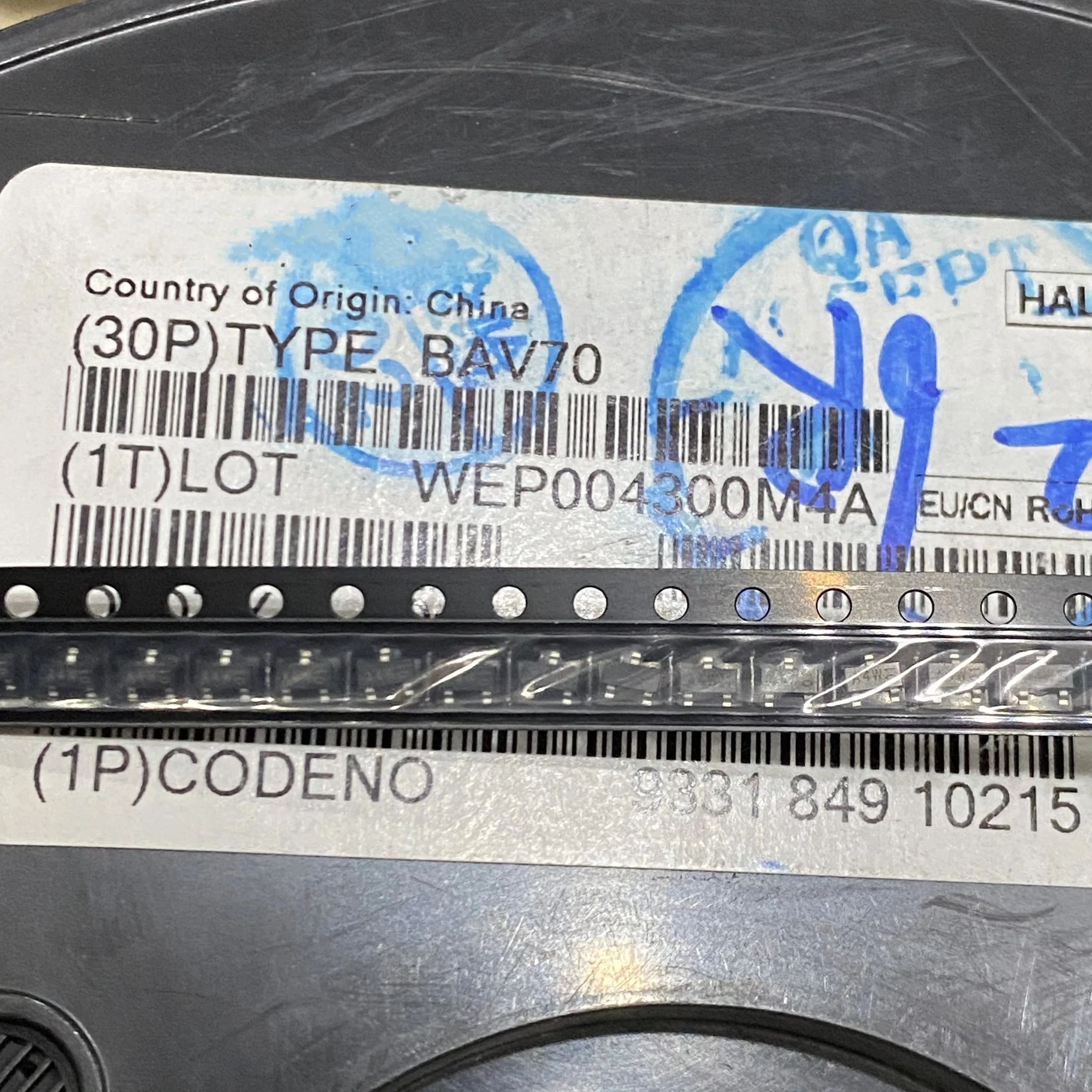 1000PCS Brand new original BAV70,215 20+ SOT23