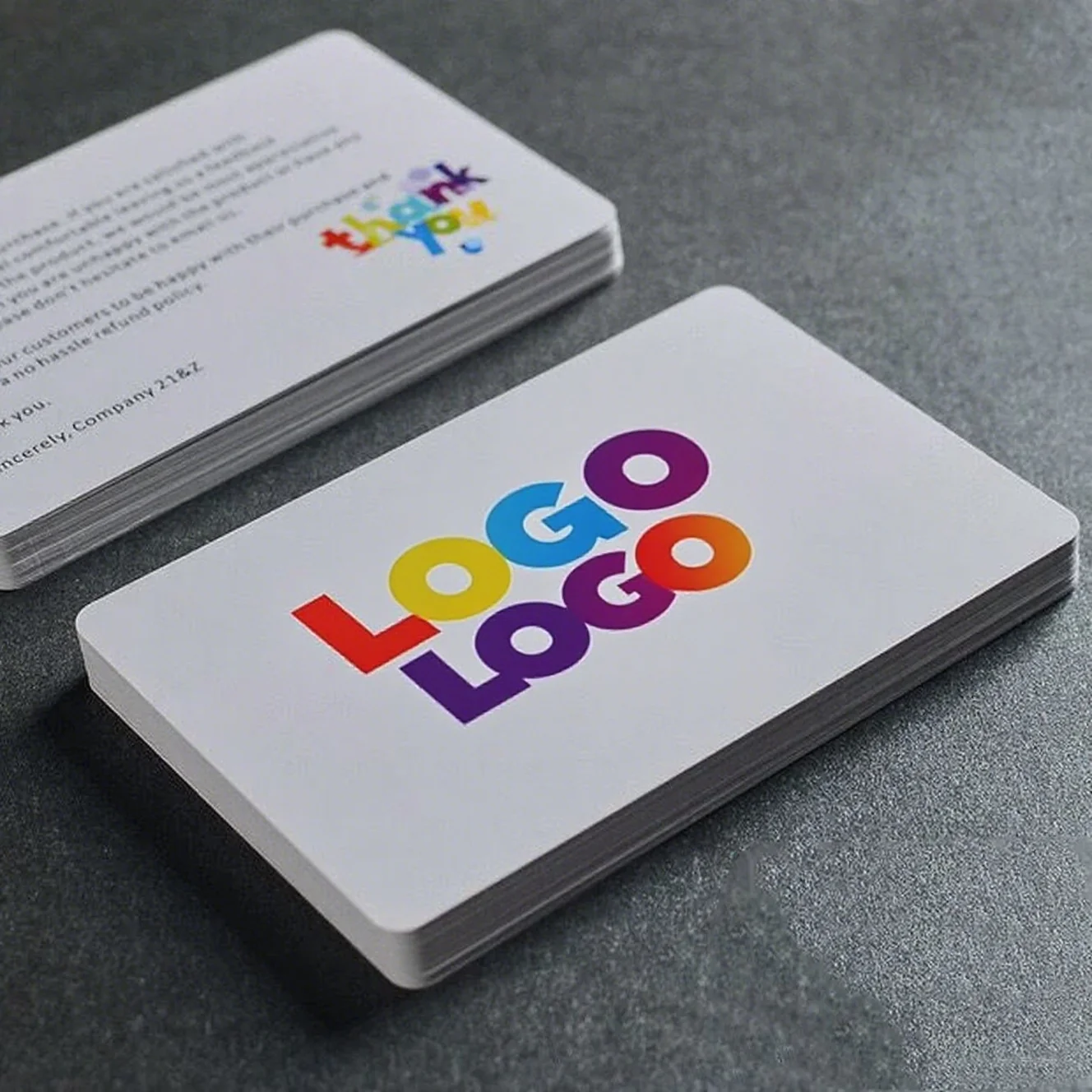 맞춤형 PVC 명함 인쇄 |   방수 및 둥근 모서리 |   광택/무광/프로스트 마감 |   맞춤형 로고 디자인