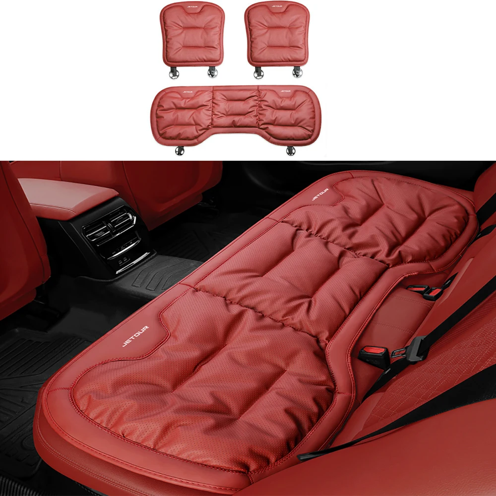 

Automobile All-season Universal Seat Cover Leather Perforated Dreathable Seat Cover Cushion For Chery Jetour Traveler 2023 2024