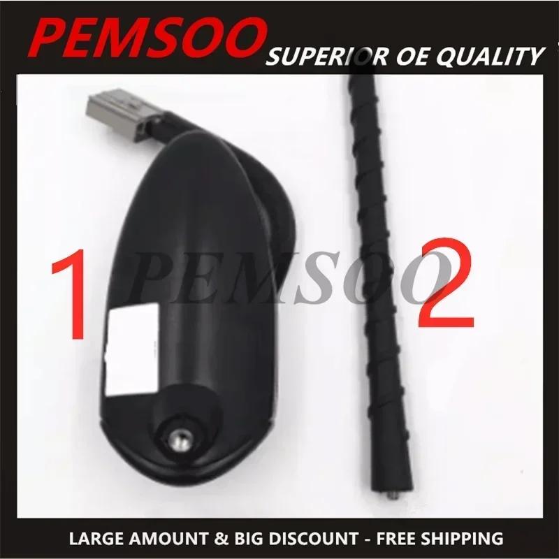 

Car Rear Roof Antenna Receive Signal Antenna Shark Fin Base 96210-2W100 962102W100 For 2012-2017 Hyundai Santa Fe IX45 Santafe