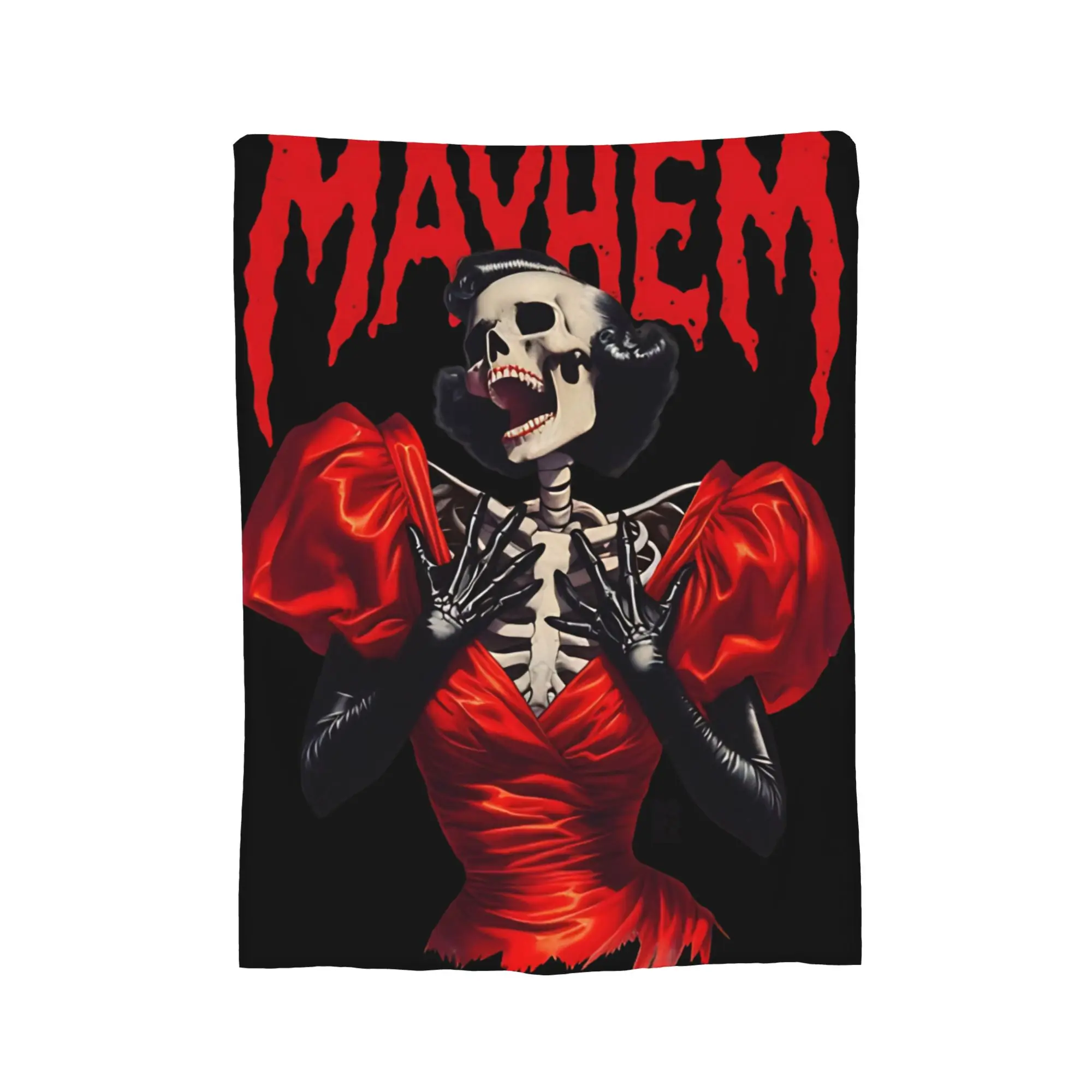Mayhem Ball Lady Gaga Flannel Blankets  Customized Throw Blankets for Home 125*100cm Bedspread