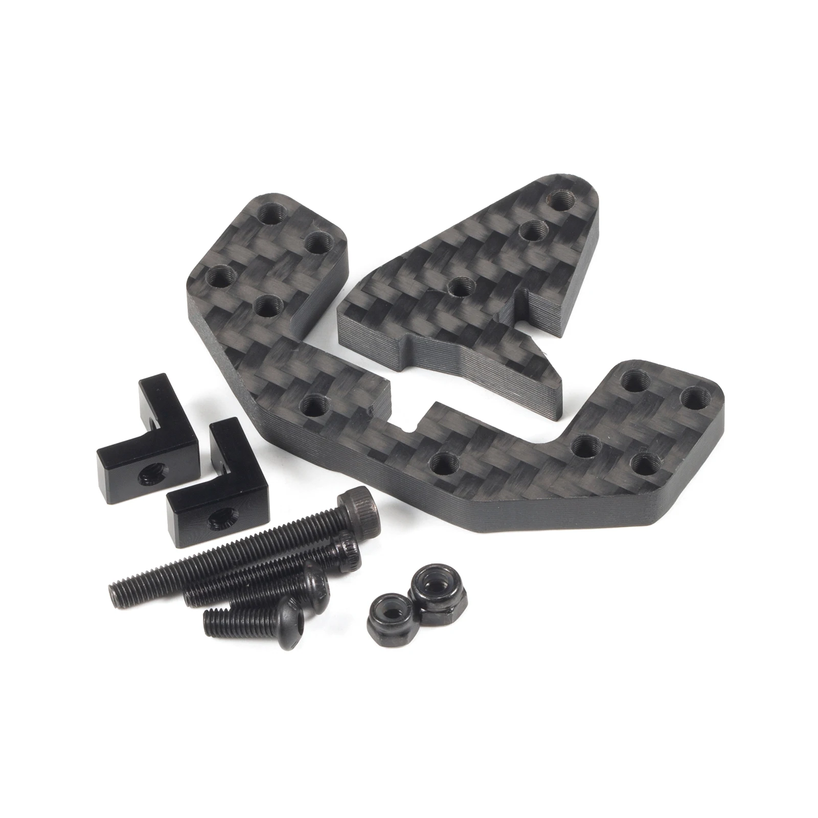 Carbonfaser-Glatt-Criminal-LCG-Chassis-Kit und Link-Kit für 1/10 RC Rock Crawler Capra Offset Aluminium-Portalachsen-Komplett-Rigs – Detail 9