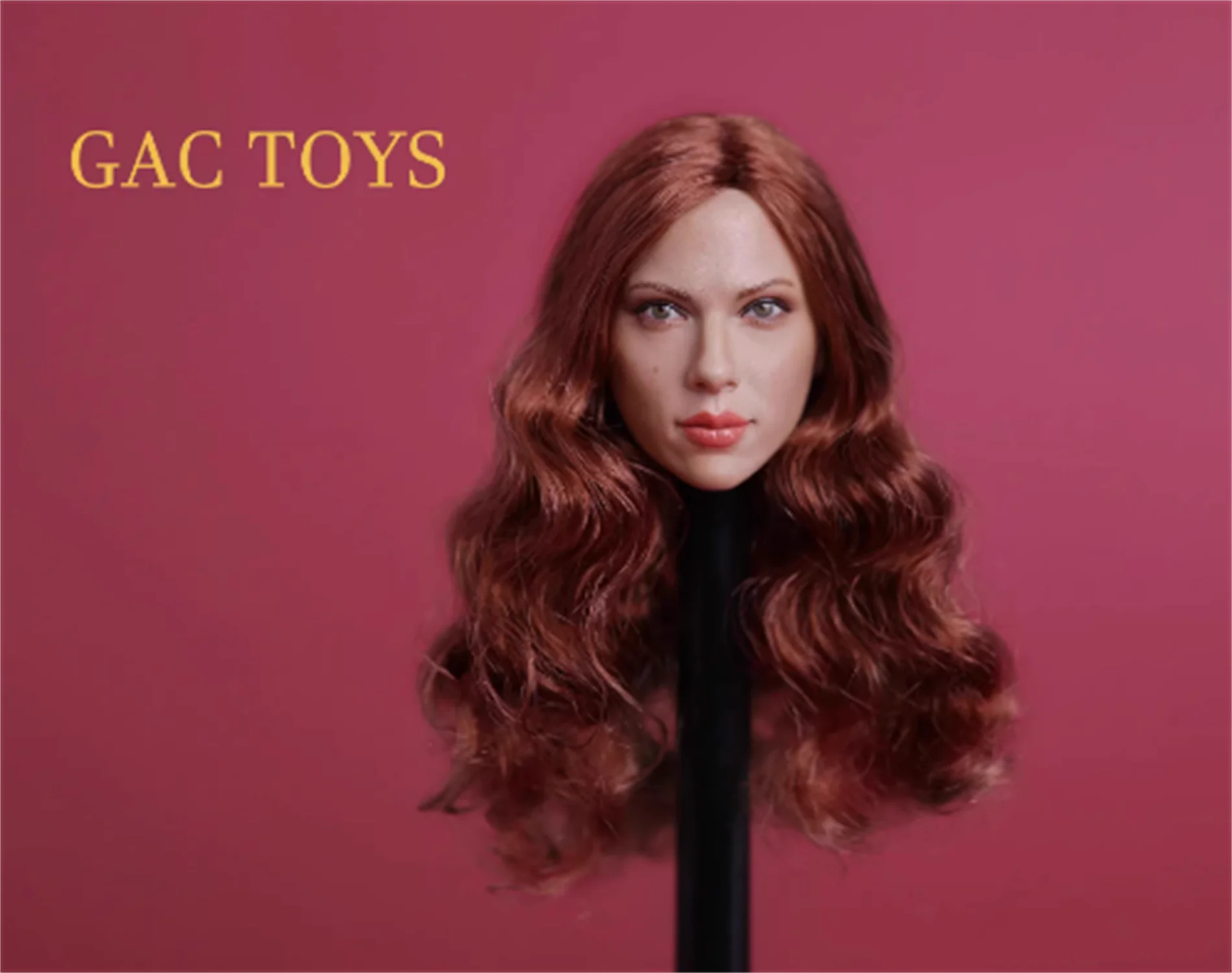 

Scarlett Johansson /6 Scale Female Head Sculpt GC002 Curls Carving Curls figure For 12'' Action Figure Anime Doll