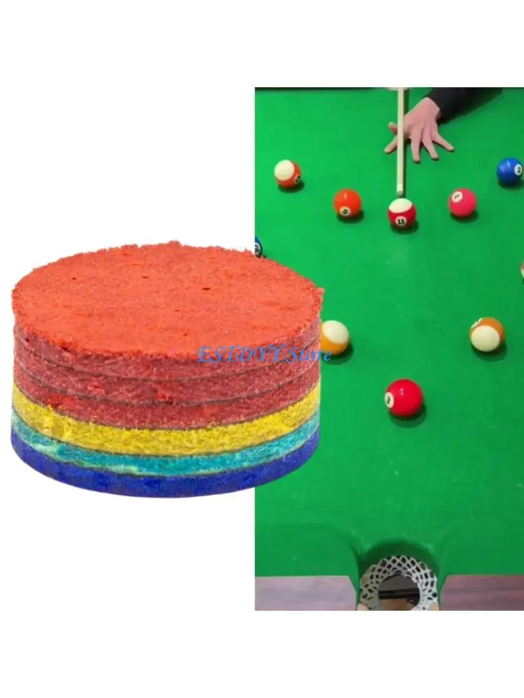 

G6DE Усовершенствованная бильярдная жала из свиной кожи Высокое трение Точность бильярдной жала