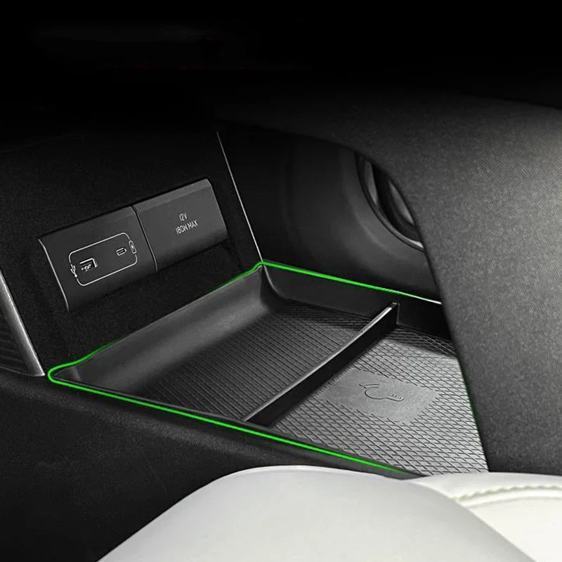 For XPENG G6 2023-2024 Car Interior Decoration Center Console Armrest Storage Box Lower Storage Box