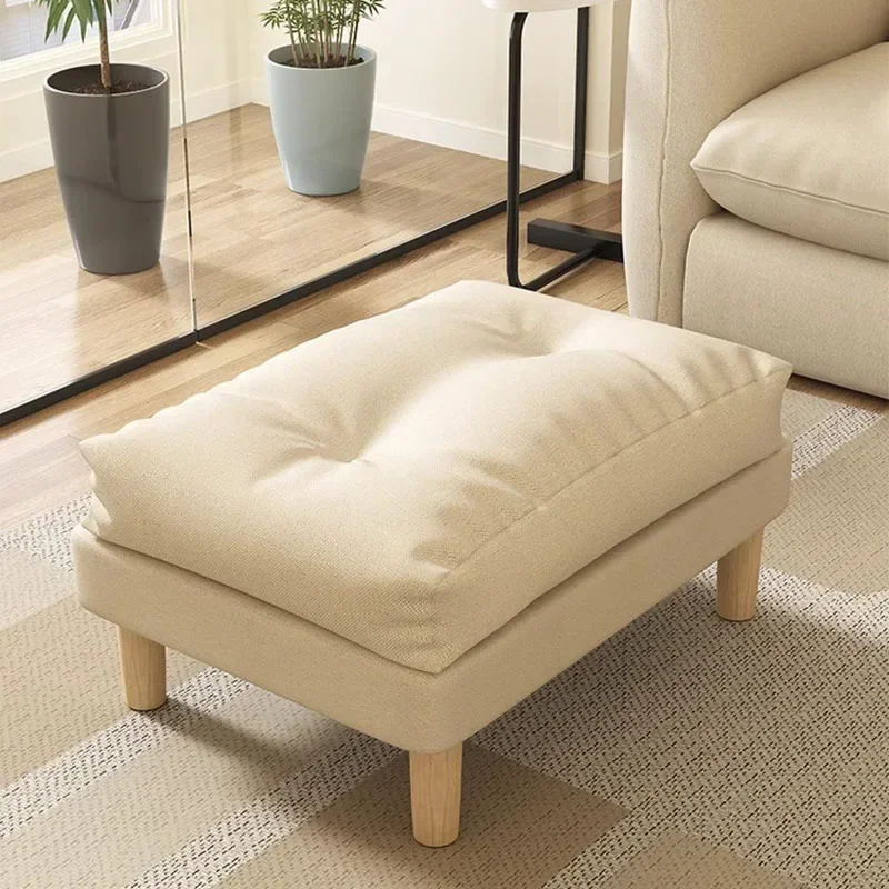 

Minimalist Step Stool Modern Children Office Dining Wooden Makeup Garden Bedroom Foot Stool Rest Tabouret Patio Furniture