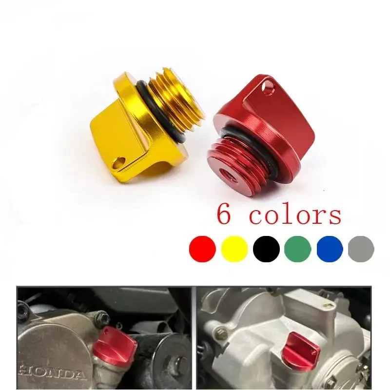 

M20*2.5 CNC Engine Oil Filler Cap Screw Suitable for CRF CR CBF YZF YZ WRF NINJA KLX Z800 Pit Dirt Bike Oil Filler Screw