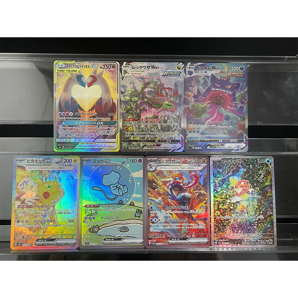 

Аниме-карта Pokemon Ptcg, японский Пикачу Чаризард, Umbreon Lucario Eevee, аниме-игра, коллекционные карты, игрушка в подарок