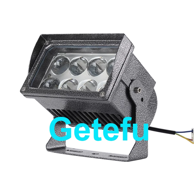 Neue LED-Rasenleuchte 10W/24W 27W Wandfluter Wasserdichte Flutlichter Schmaler Strahl Spotlampe Außenbeleuchtung 100-240V 24V – Detail 3
