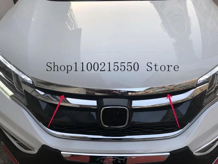 ABS Chrome Front Bonnet Machine Cover Molding Trim car Accessories  for Honda CRV CR-V 2012 2013 2014 2015 2016