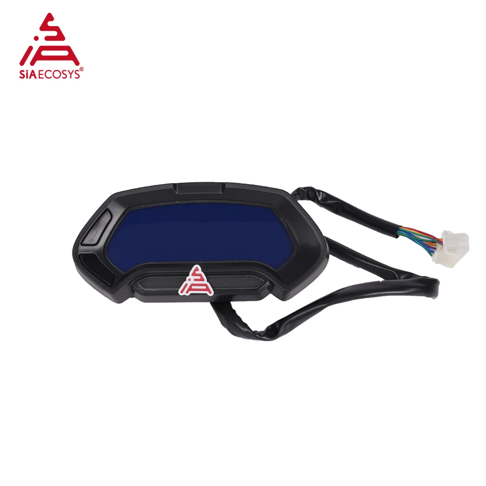 US Warehouse Universal Programmable Digital Speedometer Dashboard CT-22 LCD Display for E-Motorcycle E-Scooter 48V-144V