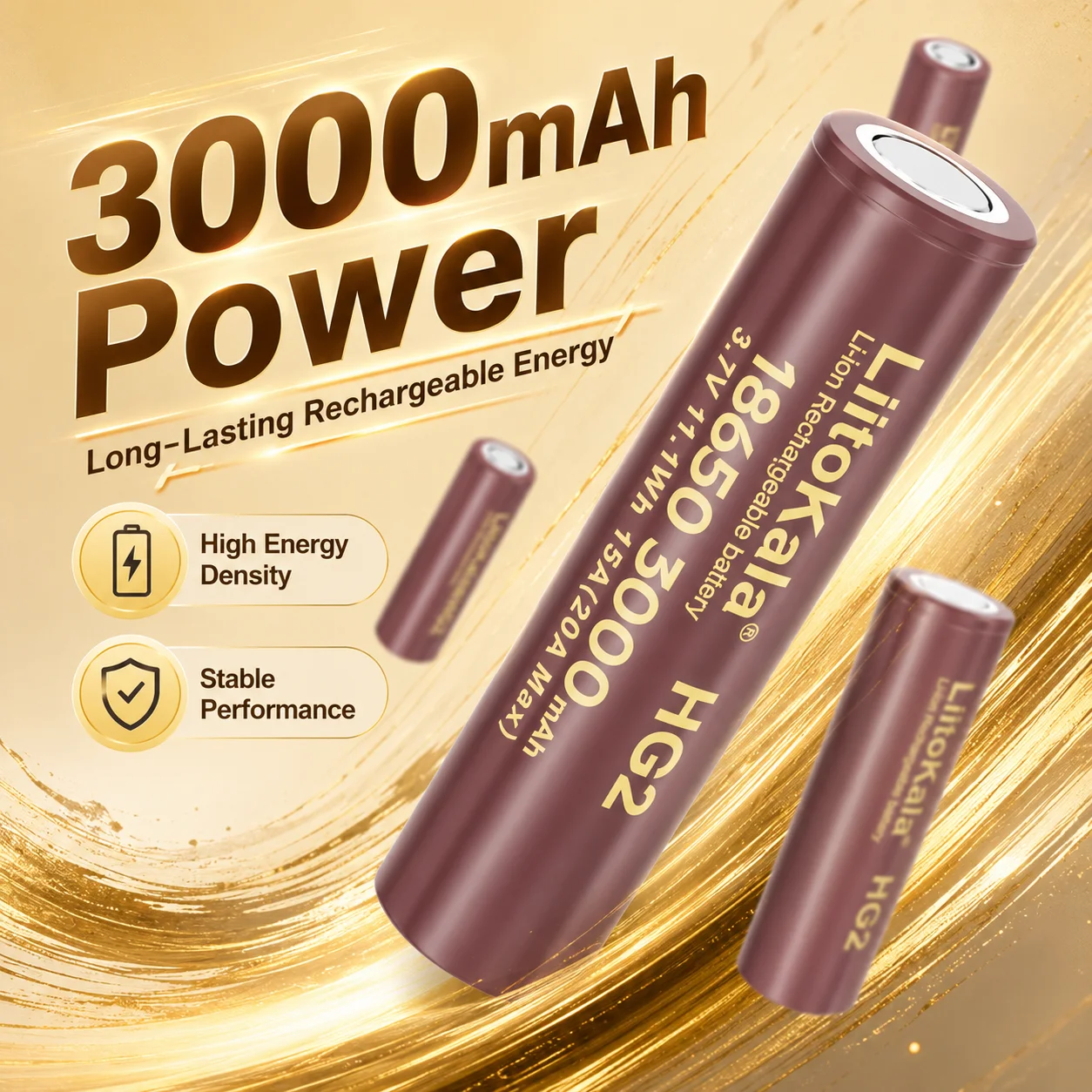 Outdoor Power Pack - 18650 MJ1 3500mAh Li-ion Battery 3.7V