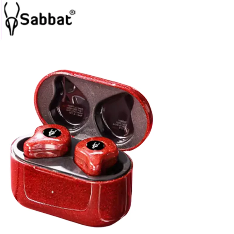 

New Sabbat E12 Ultra True Wireless Bluetooth Headset Sports In-ear Wireless Earbuds Stereo Tws5.2 Support Wireless Fast Charge