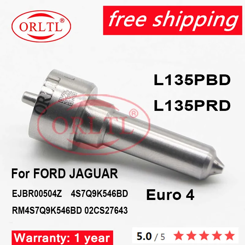 

Diesel FOR FORD JAGUAR EJBR00504Z 4S7Q9K546BD RM4S7Q9K546BD 02CS27643 Euro 4 L135PBD L135PRD Common Rail Nozzle L135 PBD