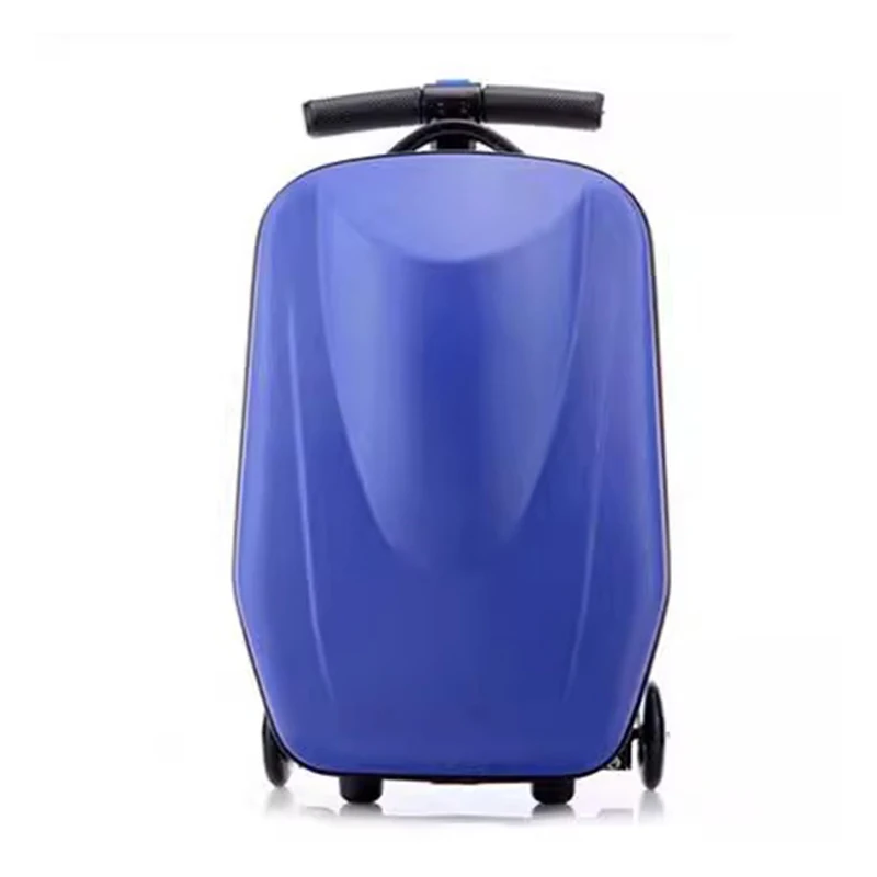 Adult Business Scooter Suitcase Student Sports Valet Trolley Case 21 inch Travel Boarding Password Box 3D Children's Luggage