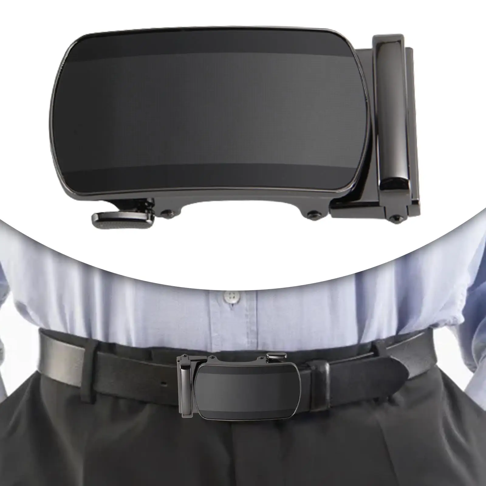 

Мужской ремень с храповым механизмом, уникальный пояс из сплава, деловой пояс шириной 3,5 см для кожаного ремня «сделай сам», аксессуары для одежды, джинсы для мужчин