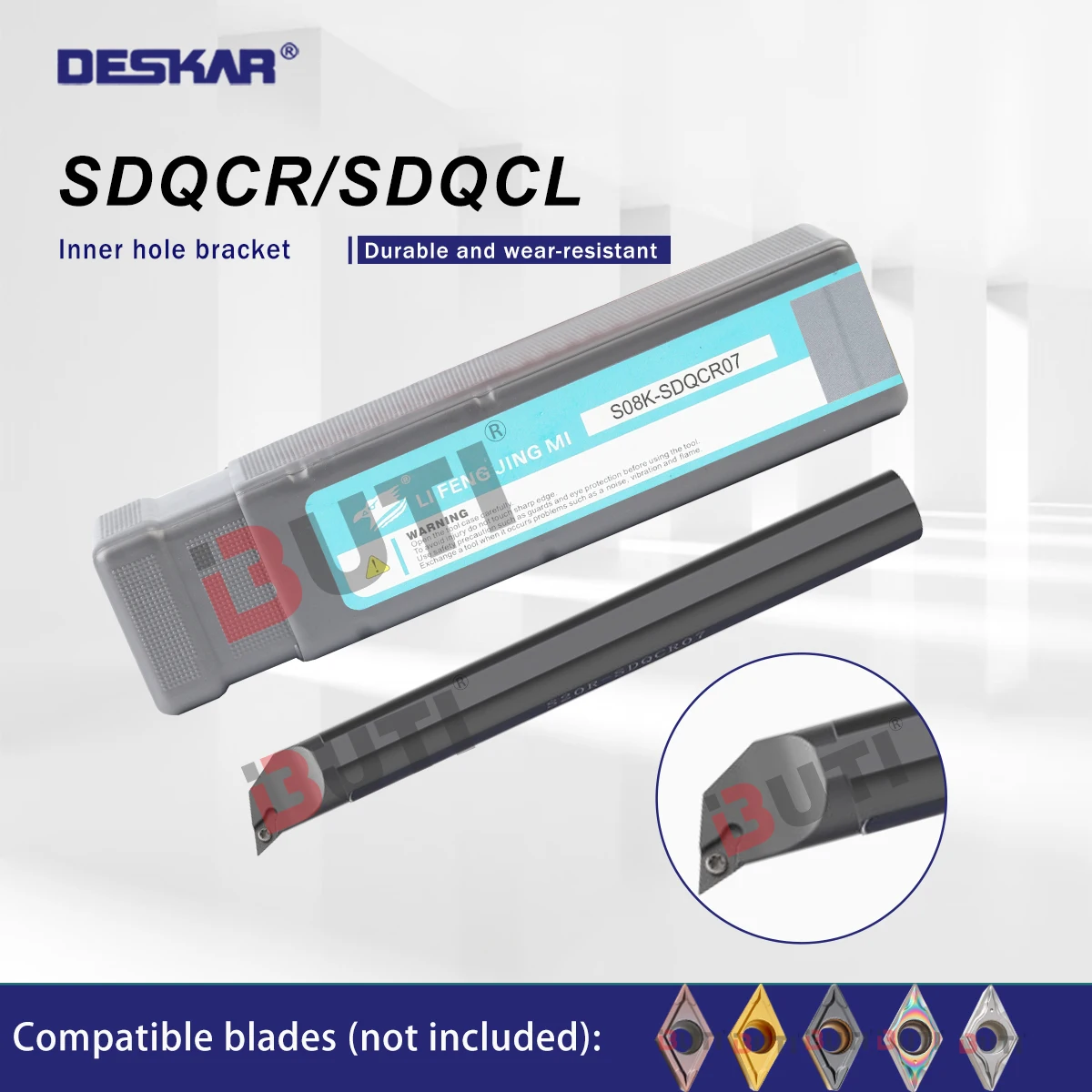 

DESKAR SDQCR SDQCL S08K-SDQCR07 S16Q-SDQCR11 100% оригинальный внутренний держатель циркулярных инструментов, токарный станок, держатель режущих инструментов
