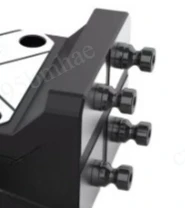 Apply To DJ-D52 Zero Point Right Angle Base Self Centering Vise Quick Change Four or Five Axis L-shaped Bridge Plate