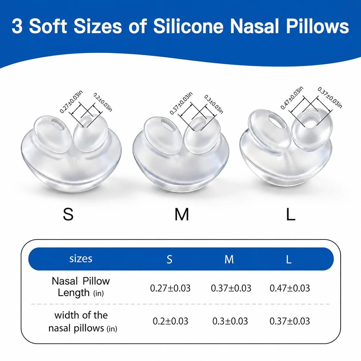 Universal Nasal Mask System for CPAP Machines-with Adjustable Headgear 360 Swivel Tube-3 Different Sizes of Nasal Pillows(S,M,L）