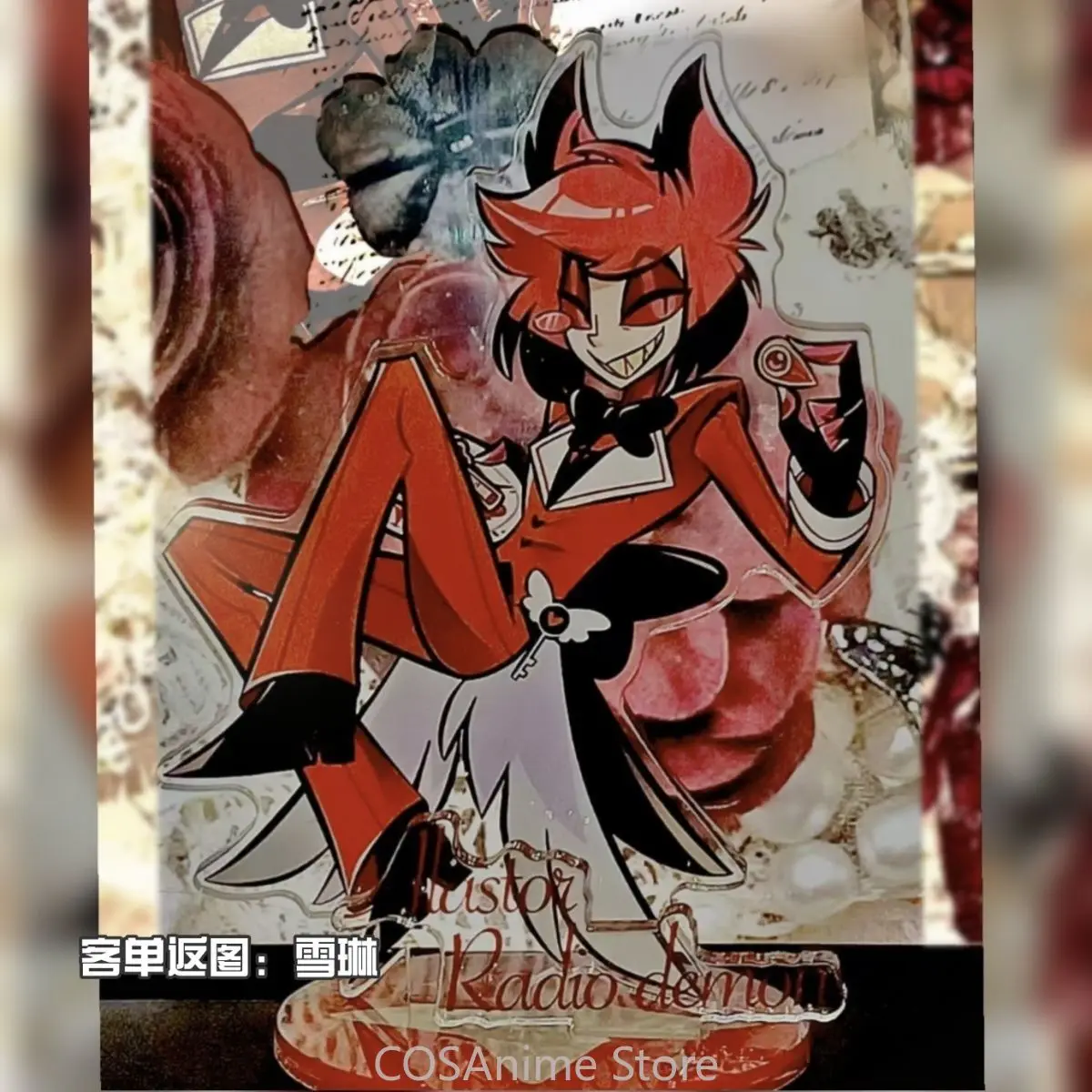 

Anime Cartoon Cosplay Full-page Acrylic Figure Stand Standing Sign Display Cartoon Acrylic Stamps Lovely Gift