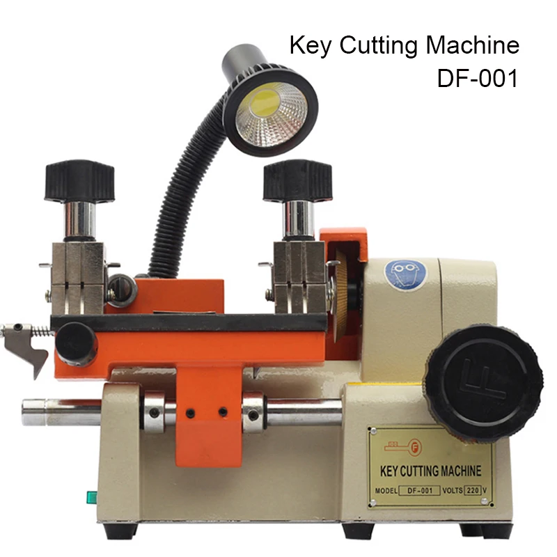 Portable Horizontal Electronic Keying Machine Key Cutting Machine 220V Electronic Key Cutter Copy Duplicating Machine