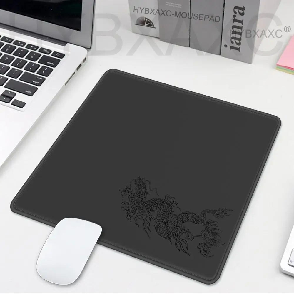 HYBXAXC Vintage Chinese Dragon Oriental Aesthetic Gaming Small Mouse Pad Non-Slip Rubber Desk