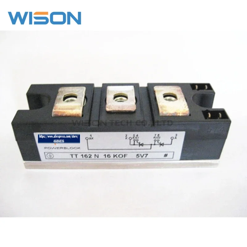 

TT162N12KOF TT162N14KOF TT162N16KOF TT162N18KOF NEW AND ORIGINAL IGBT MODULE