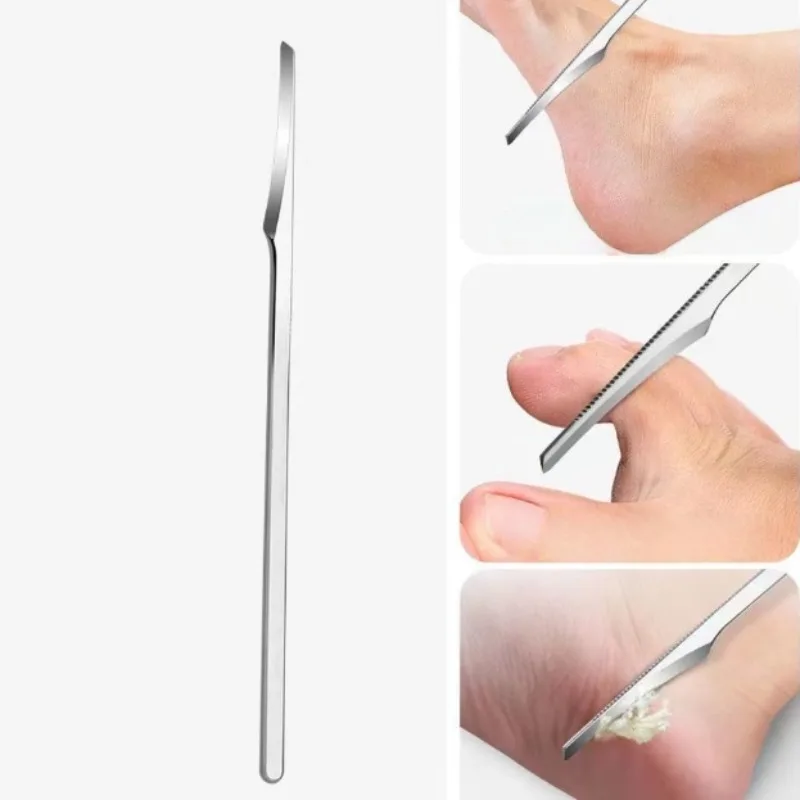 Profesjonalny nóż do pedicure, narzędzie do usuwania paznokci u stóp, nierdzewny skrobak do stóp, usuwacz martwego naskórka, pilnik do usuwania odcisków, narzędzie do pielęgnacji stóp.