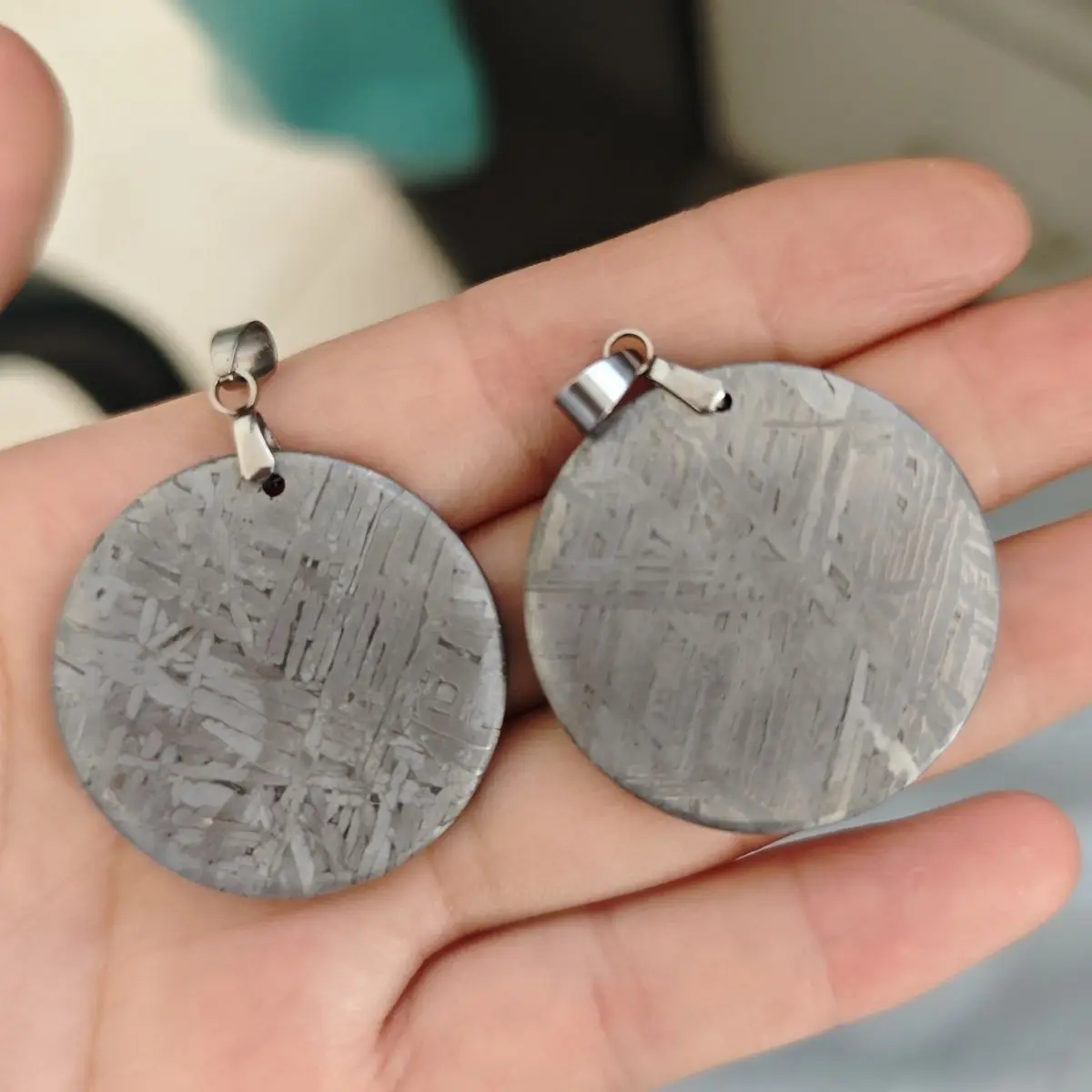 Natural Real Meteorite Pendant