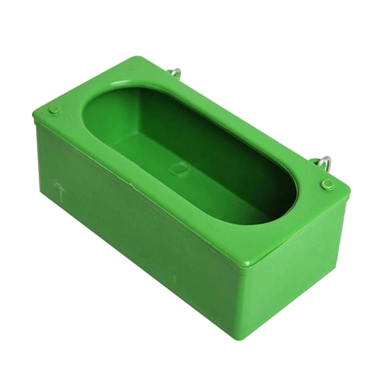 Water Cup Hanging Feeding Bowl for Chicken Quail Bird Anti-Splash Plastic Feeder for Cage Small Parrot Bird Bath M25 22