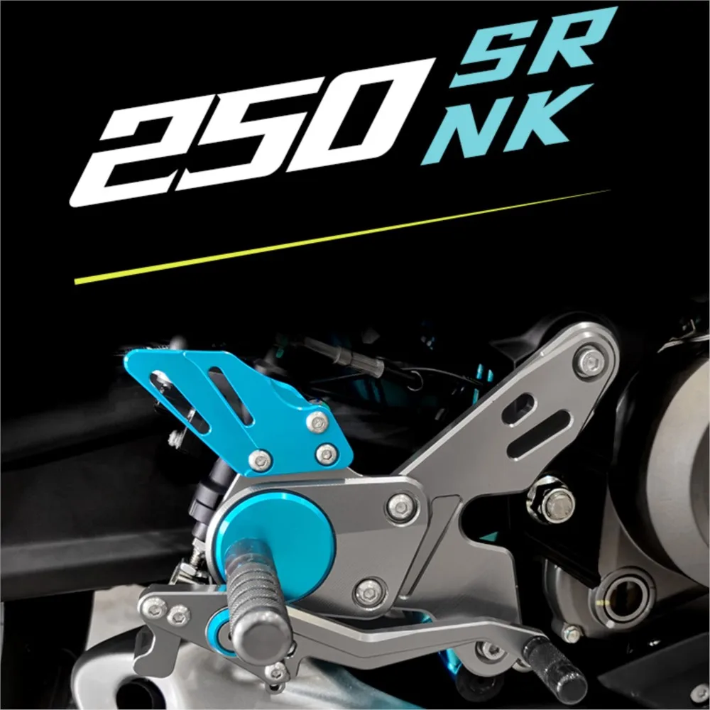 

2023 Rear Set Fit For CF MOTO 250SR NK250 250nk MY22 Motorcycle MODIFIED Raised Footrest Adjustable Rearset Footpeg Kit