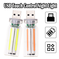 Retro Usb Led Filament Night Light Dimming 5v Lamp Decorative Warm Touch Lighting Incandescent Camping Mini Purple Bulb Treasure