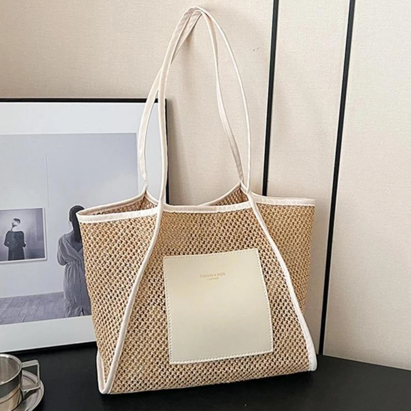 Beach Large Capacity Fashion New Simple One Shoulder Handheld Tote Bag